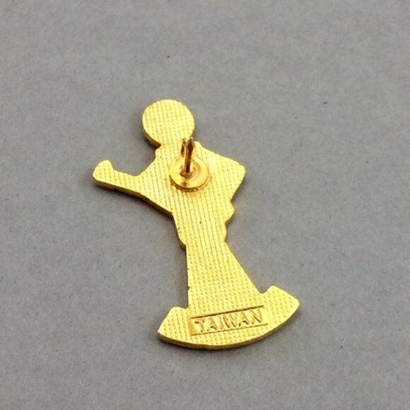 Vintage Prince George Mr PG BC Enamel Lapel Pin British Columbia Canada AS IS - Picture 3 of 13
